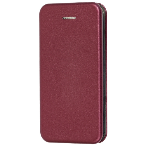 фото Чехол-книжка neypo premium для xiaomi redmi note 9, бордовый