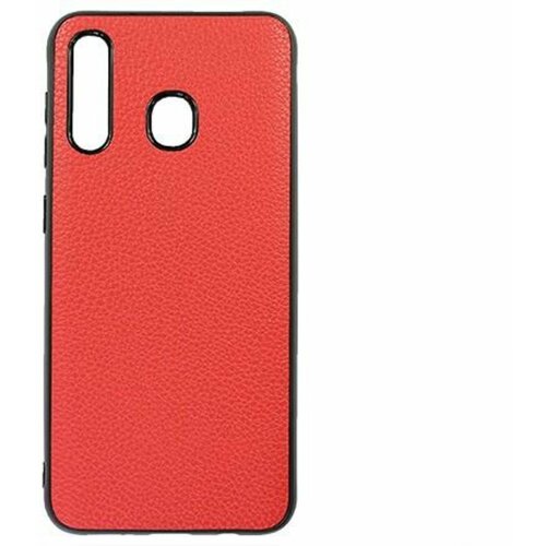 Samsung A20/A30/M10s -чехол экокожа (красный)