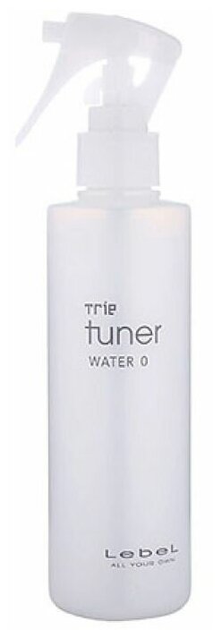 Lebel Trie Tuner Water 0 - Базовая основа - вода для укладки Шелковая вуаль 200 мл