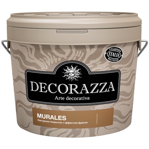 Декоративное покрытие Decorazza Murales, белый, 12 кг