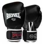 Перчатки боксёрские винил 80 черный - Reyvel - Черный - 20 oz - изображение