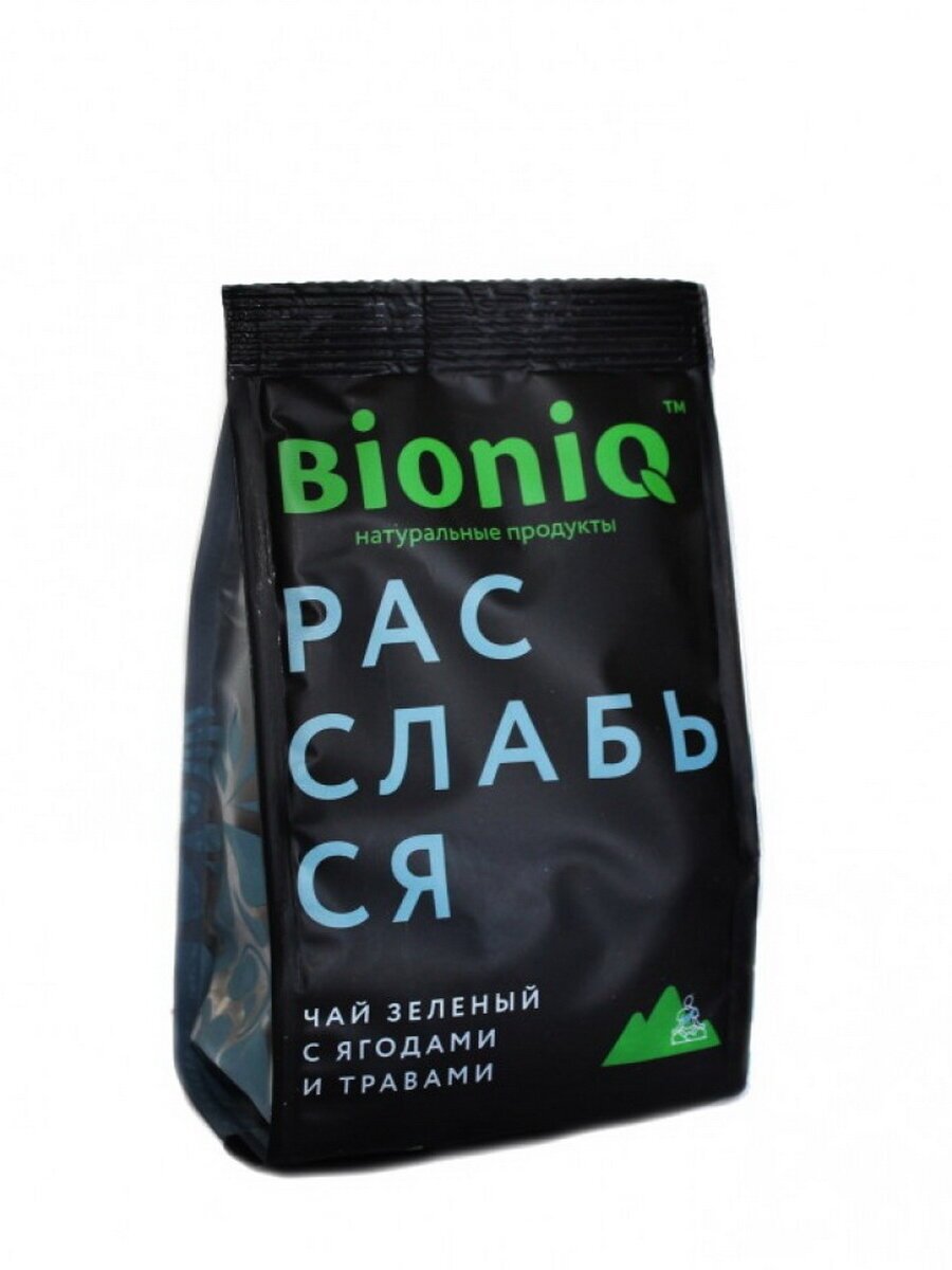 Чай зеленый "Расслабься" с ягодами и травами "BioniQ" 50 гр - фотография № 5