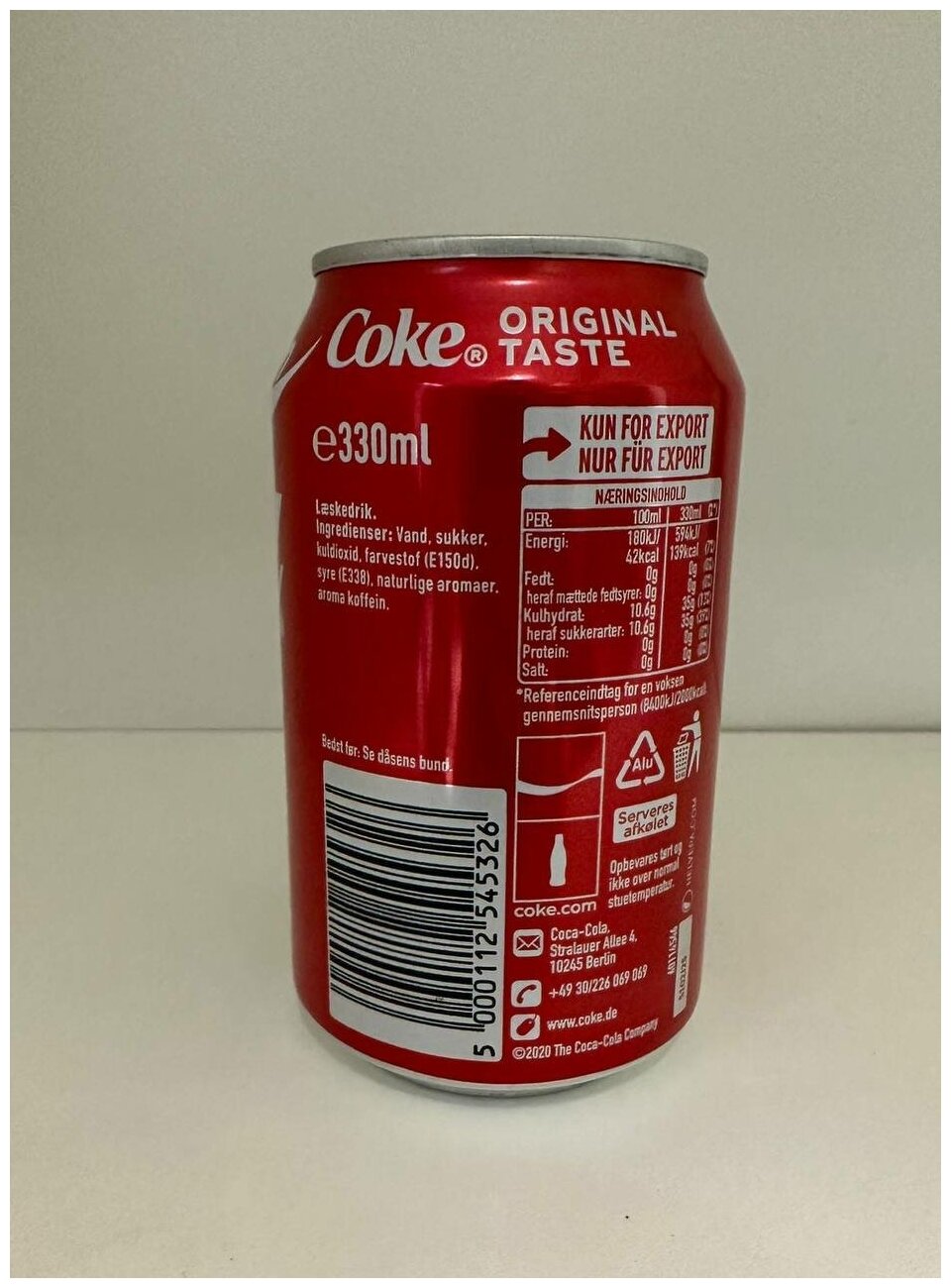 Газированный напиток Coca-Cola (Германия) - фотография № 4