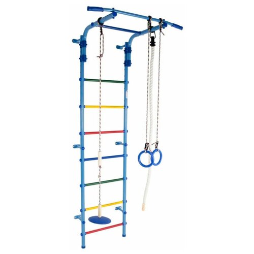 фото "детский спортивный комплекс start 2 ""формула здоровья"" blue/rainbow"