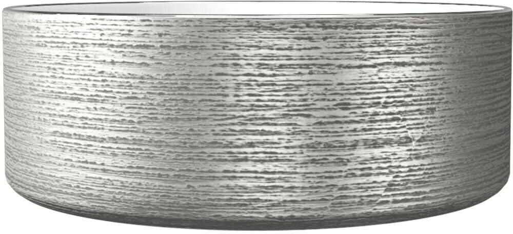 Накладная/встраиваемая сверху раковина Helmken 10343100, ширина умывальника 31 см, белый/серый металлик - фотография № 2