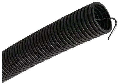 Труба гофрированная из ПНД, с зондом, черная, Ø20 мм, (бухта 50 м/уп.) REXANT Артикул 28-0020-50 - фотография № 5