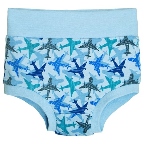 фото 1452 комплект трусов (3 шт) для мальчика голубой_серый, размер 80-52 let's go