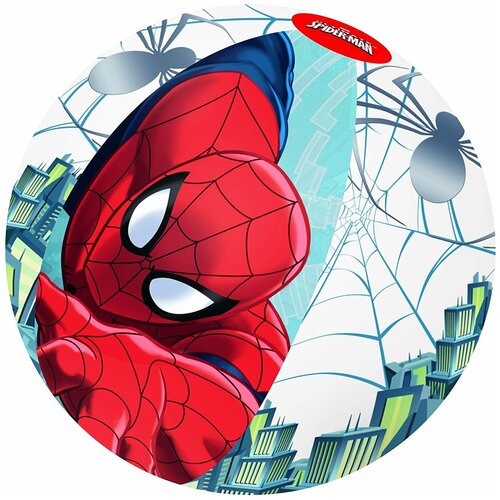 Мяч пляжный Spider-Man, d=51 см, от 2 лет, 98002