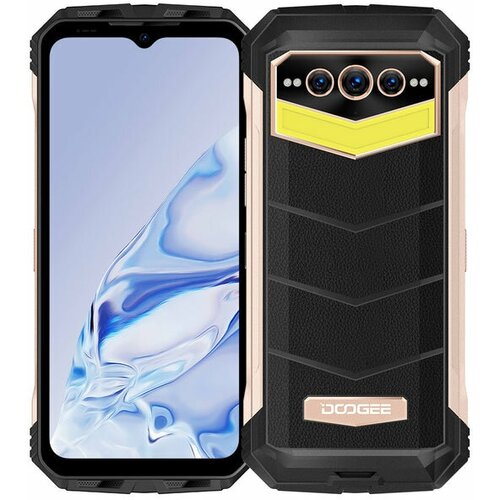 смартфон doogee s98 pro 8 256 гб dual nano sim черный Смартфон DOOGEE S100 Pro 12/256 ГБ, Dual nano SIM, золотой