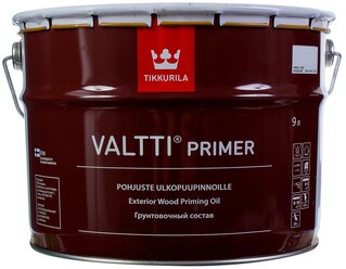 Tikkurila Valtti Primer, 9 л, бесцветный