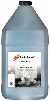 Тонер Static Control B2375-1KG-OS бутыль 1 кг, черный (B2375-1KG-OS)