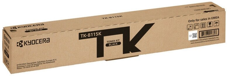 Тонер-картридж Kyocera TK-8115K чер. для M8124cidn/M8130cidn