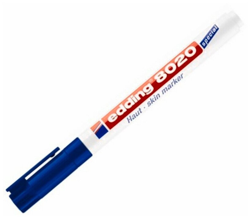 Маркер для кожи Edding E-8020/3 синий (толщина линии 1 мм) 1044745
