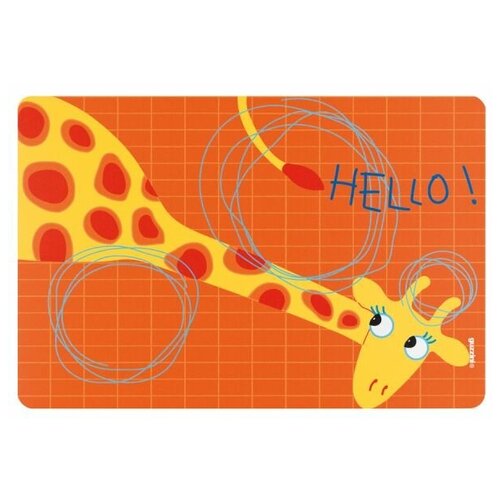 фото Коврик сервировочный hello жираф детский 22606652g guzzini