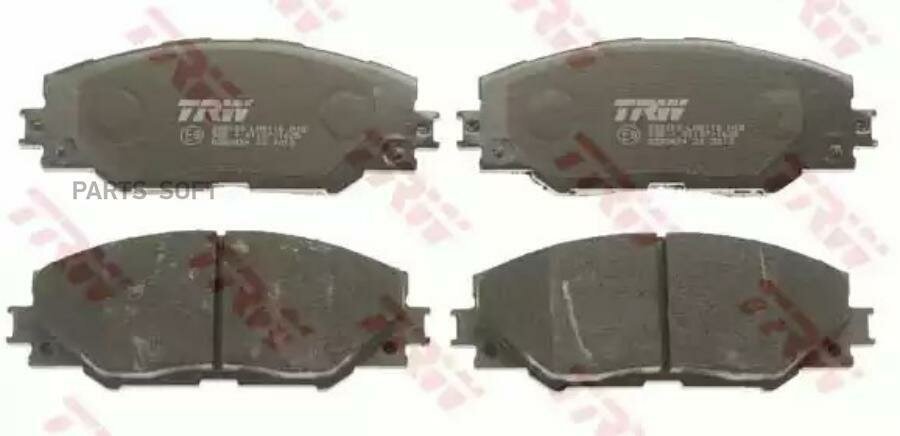 TRW GDB3424 Колодки передние TOYOTA RAV4 III-IV GDB3424