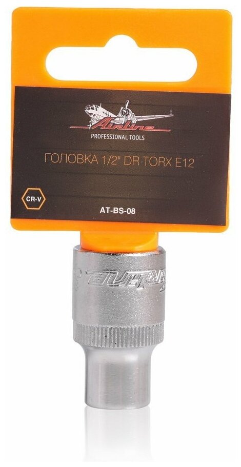 Головка 1/2" DR TORX E12 (AT-BS-08)