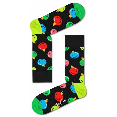 Носки Happy Socks, размер OneSize, черный smee nicola jingle jingle