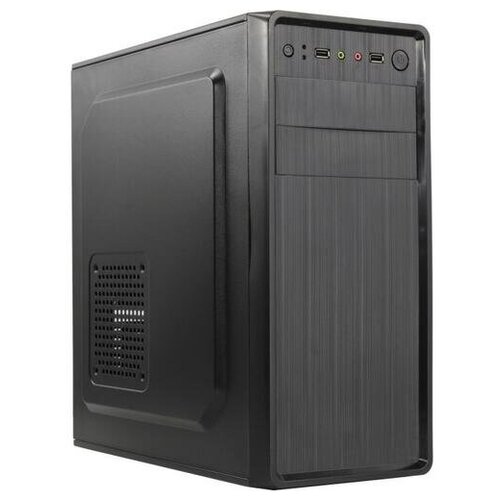 Корпус Miditower ExeGate XP-401-XP450 (ATX, БП XP450 с вент. 12см, 2*USB, аудио, черный) EX283732RUS корпус miditower exegate xp 340u xp450 atx xp450 с вент 12см 1 usb 2 usb3 0 аудио ex292989rus