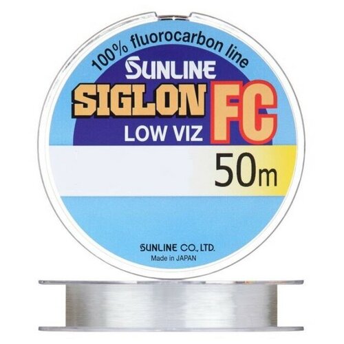 Флюорокарбоновая леска Sunline SIGLON FC 2020 d=0.29 мм, 50 м, 5.4 кг, clear, 1 шт.