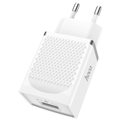 Блок питания HOCO С42A Vast power QC3.0, 18W, один порт USB, 5V, 3.0A, белый