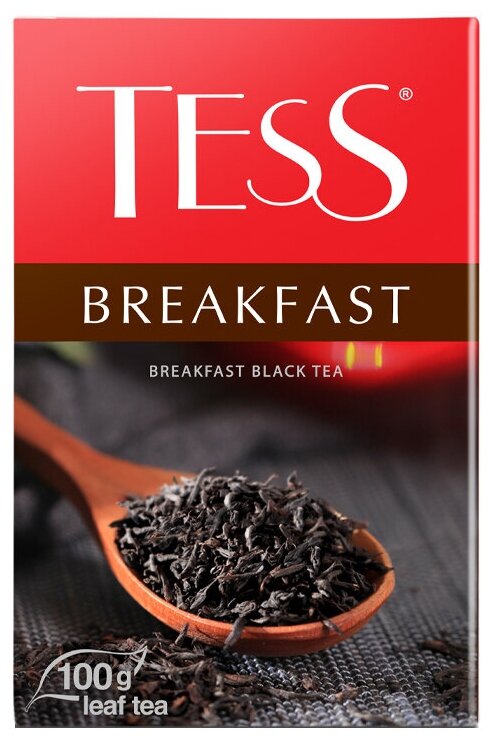 Чай черный Tess Breakfast 100г - фото №1