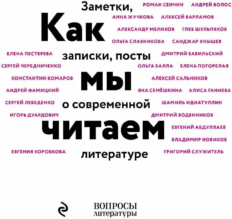 Как мы читаем (Воденников Дмитрий Борисович, Идиатуллин Шамиль Шаукатович (соавтор), Сальников Алексей Борисович (соавтор)) - фото №20