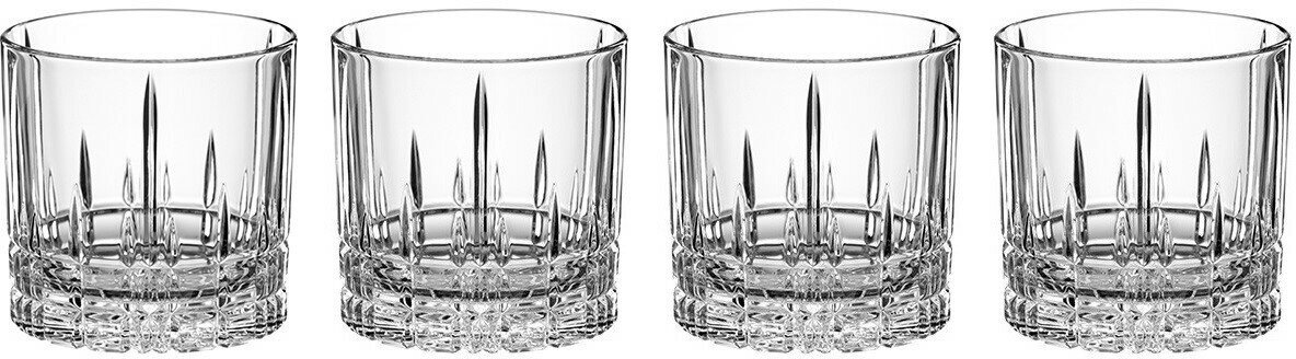 Набор бокалов для виски Single Old-Fashioned Perfect Bar, 270 мл, 4 шт, хрустальное стекло, Spiegelau, 4500177