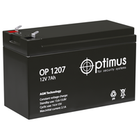 Аккумуляторная батарея Optimus OP 1207 12В 7 А·ч