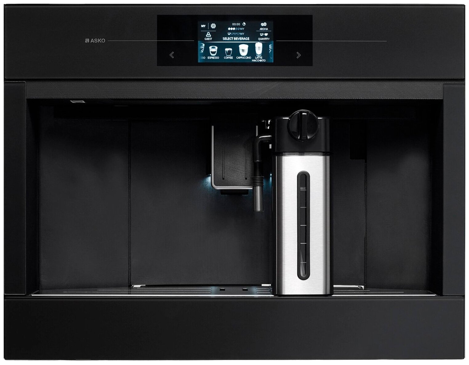 Встраиваемая кофемашина Asko CM8478G Black - фото №1