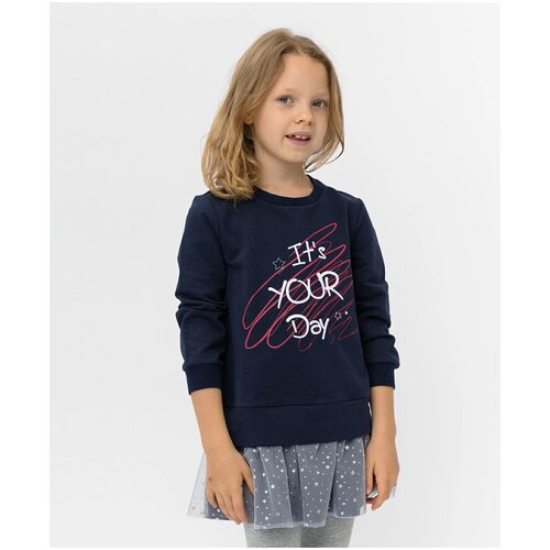 фото Платье button blue размер 128, синий