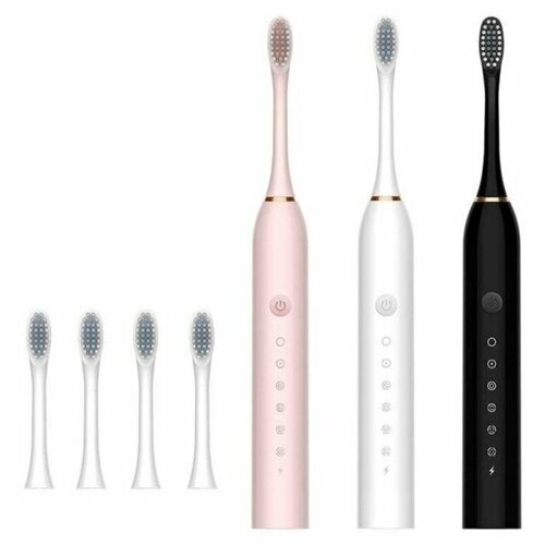 Электрическая зубная щетка Sonic Toothbrush X- 3 розовый 51100₽