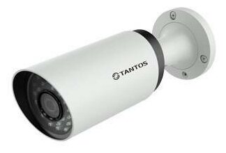 Tantos Камеры видеонаблюдения TSi-Pe25VP - 2 мегапиксельная уличная цилиндрическая IP камера с ИК подсветкой