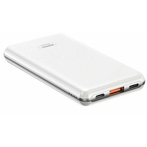 Внешний аккумулятор USB Remax RPP-165 (10000 mAh/3A/QC/PD) <белый>