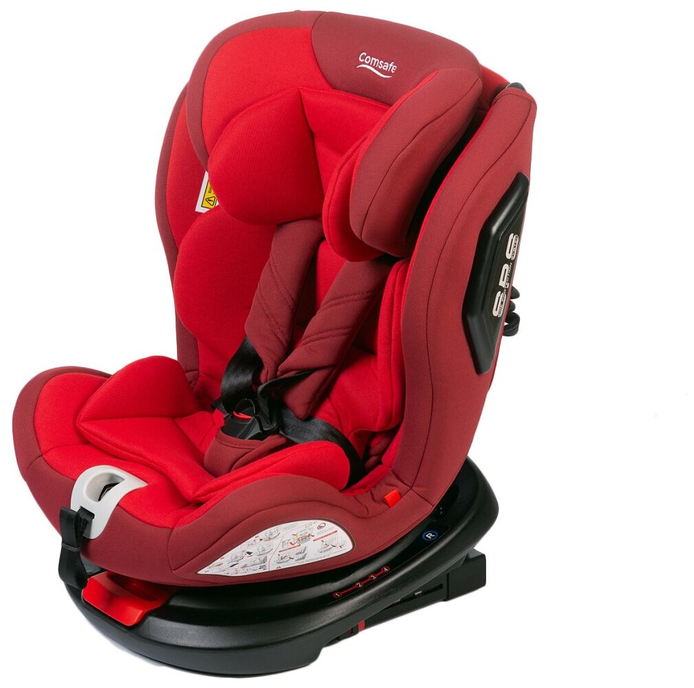 Автокресло Comsafe UniGuard 0+/1/2/3 Isofix, red