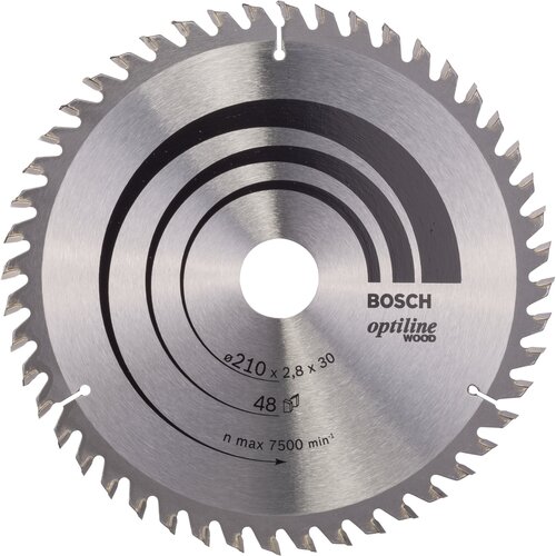 Пильный диск BOSCH Optiline Wood 2608640623 209.6х30 мм