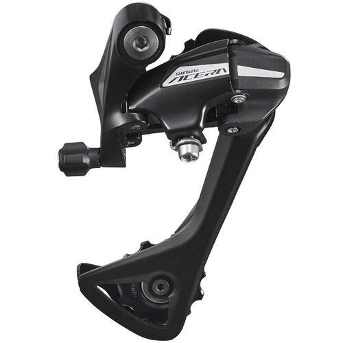 Переключатель задний Shimano Acera, M3020, SGS, 7/8 скоростей, крепление на болт, черный, без упаковки