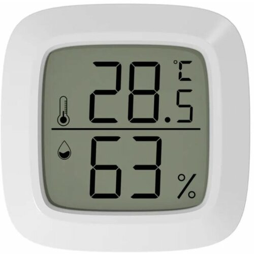 Метеостанция Whale Wake-up Temperature And Humidity Meter JXTH01 (белый) tenmars tm 182 temperature humidity meter use for humidity temperature wet bulb and dew point alarm function