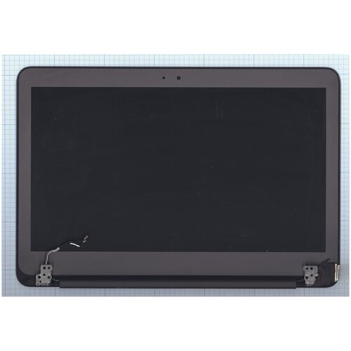 Крышка в сборе для ноутбука Asus Zenbook UX305FA темно-серая / 1920x1080 (Full HD) крышка ноутбука в сборе с матрицей для asus ux562 fh 1920x1080 full hd