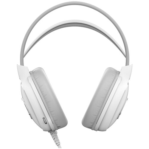 Наушники с микрофоном A4Tech Fstyler FH300U белый 2м накладные USB оголовье FH300U WHITE 238500₽