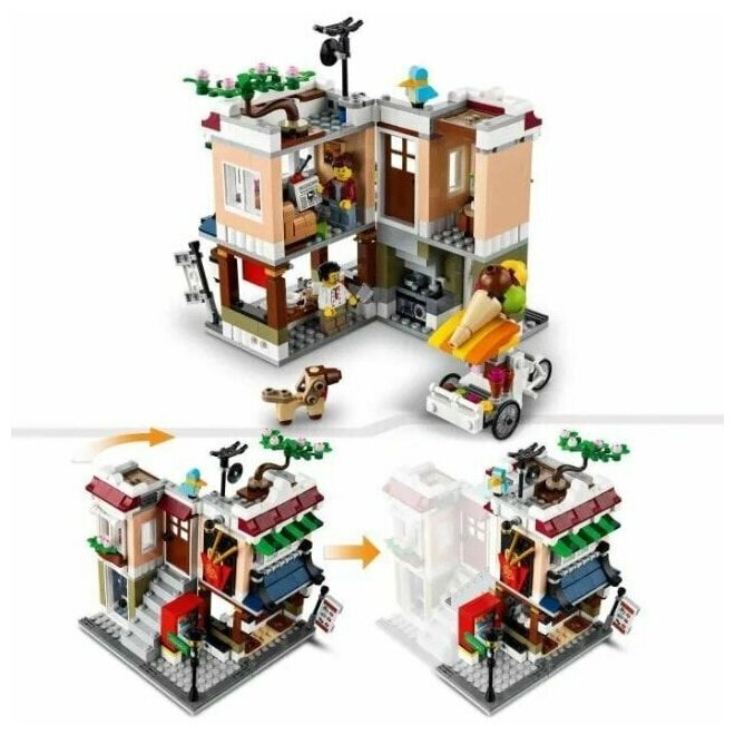 Конструктор LEGO Creator "Лапшичная в центре города" 31131 - фото №4