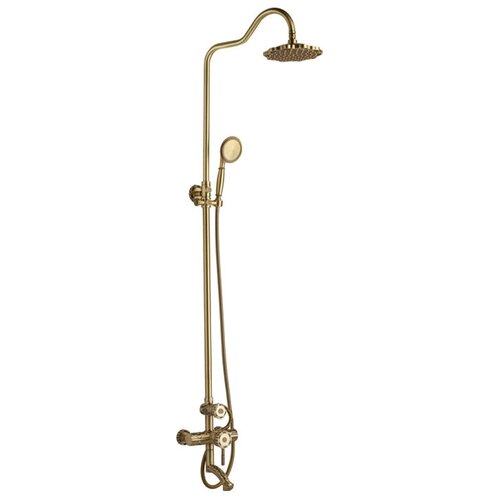 Душевая стойка Gerhans K19018, бронза