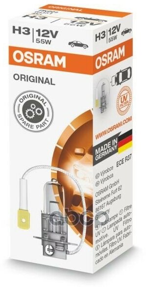 Лампа H3 12V 55W Pk22s Original Line Качество Оригинальной З/Ч (Оем) 1 Шт. Osram арт. 64151