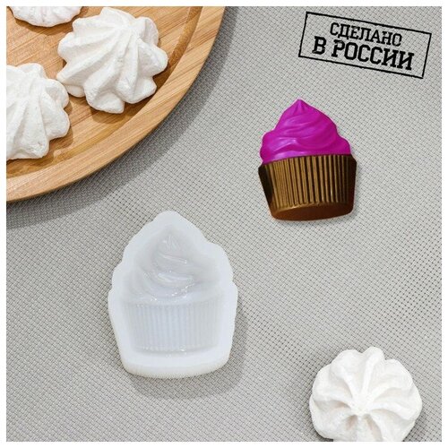 Силиконовая форма Пирожное 752 см толщина 18 мм прозрачный 548₽