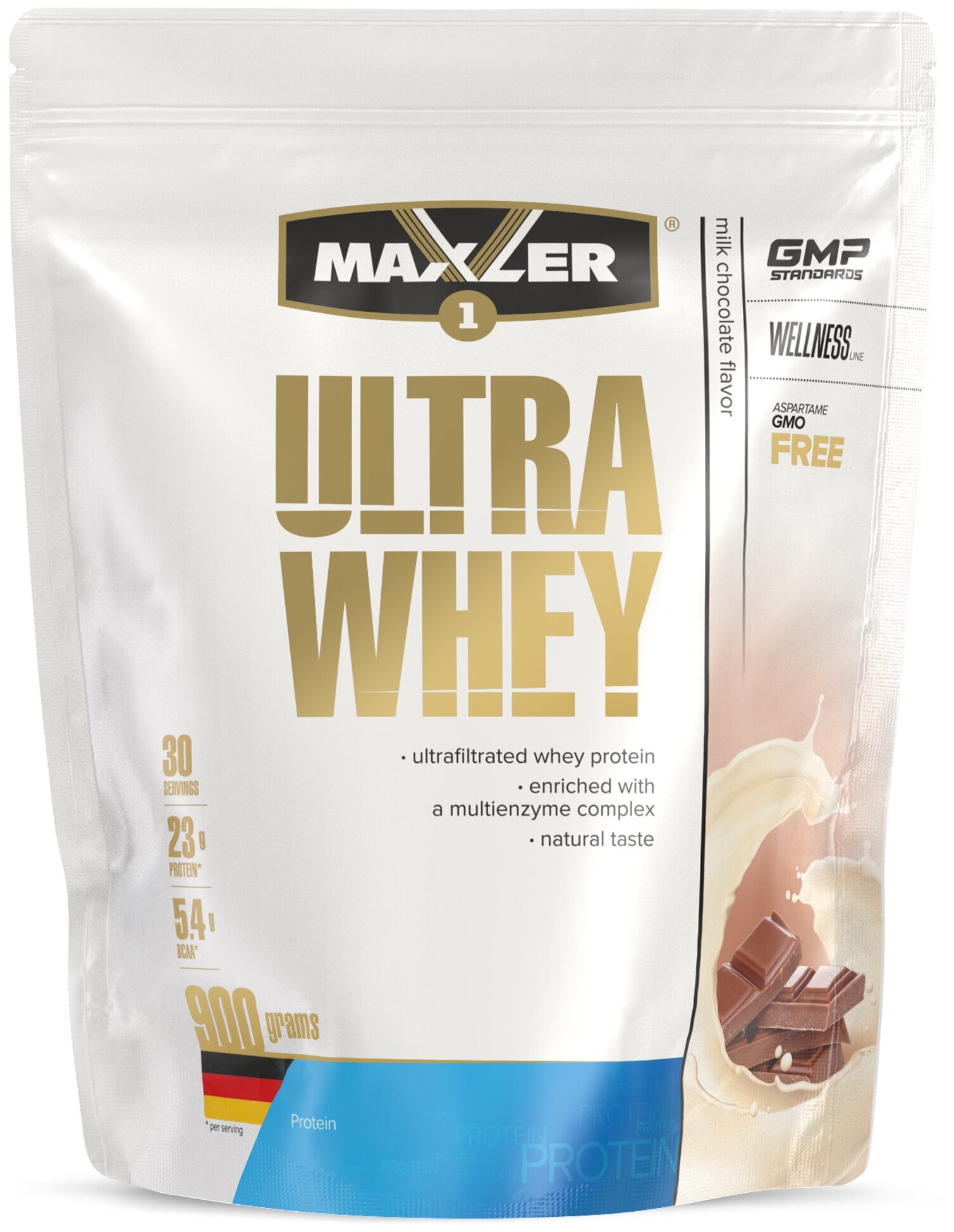 Maxler Ultra Whey Protein 900g Milk Chocolate