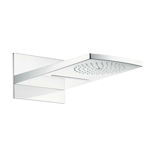 Верхний душ hansgrohe Raindance Rainfall 180 Air 2jet 28433400, хром/белый хром верхний душ hansgrohe raindance rainfall overhead shower 28433000 хром