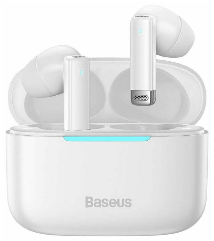Беспроводные наушники Baseus True Wireless Earphones Bowie E9 White (NGTW120002)
