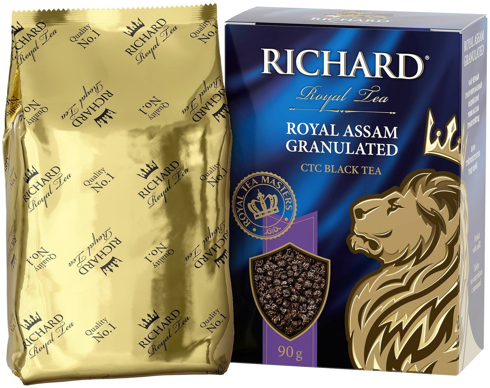 Чай Richard "Royal Assam Granulated" черный гранулированный 90г - фотография № 3