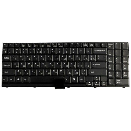 Клавиатура для ноутбука DNS Hummer D790 P/N: MP-03753SU-4305L, 6-80-D90C0-280-1, 80-M557A0-280-1