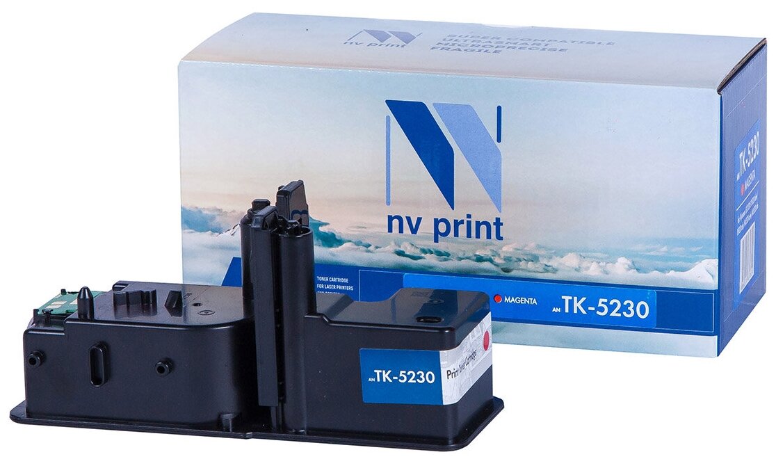 Тонер-картридж NV Print NV-TK5230M для Kyocera ECOSYS P5021cdn, Kyocera ECOSYS P5021cdw (совместимый, пурпурный, 2200 стр.)