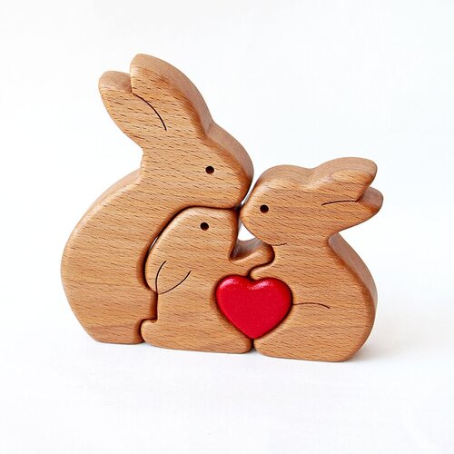 Статуэтка Семья кроликов